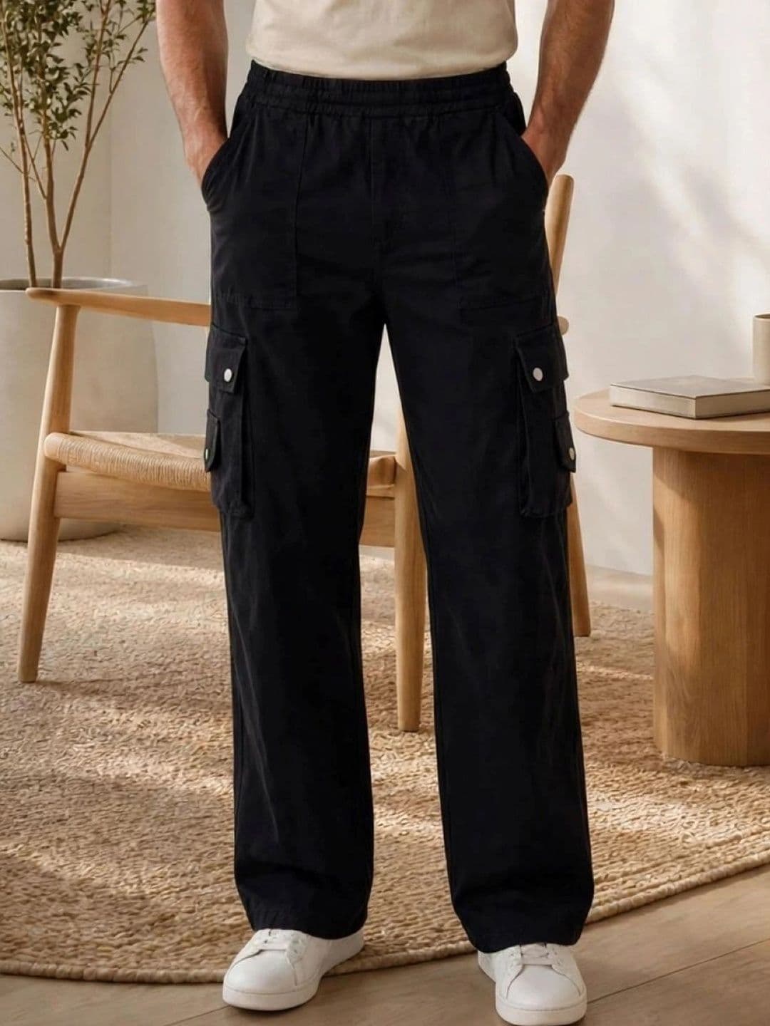 Metronaut Men Classic Regular Fit Mid-Rise Stretchable Jeans - view 1