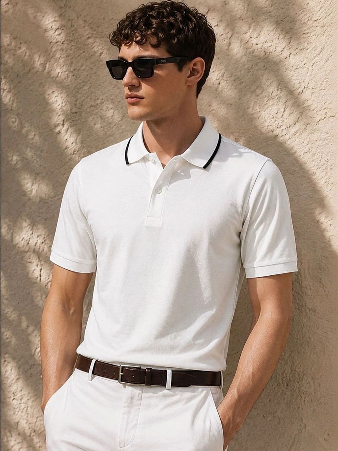 ADRO Men Polo Collar T-shirt - view 1