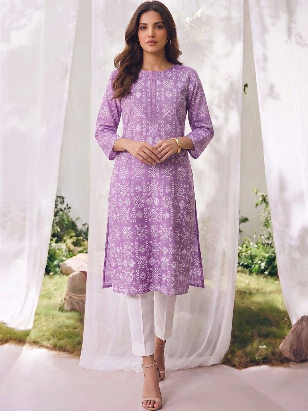 Rangita Women Ethnic Motifs Printed Kurta - view 1