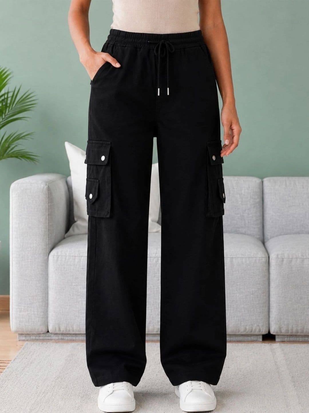 Mast & Harbour Women Classic Regular Fit Mid-Rise Stretchable Jeans - view 1
