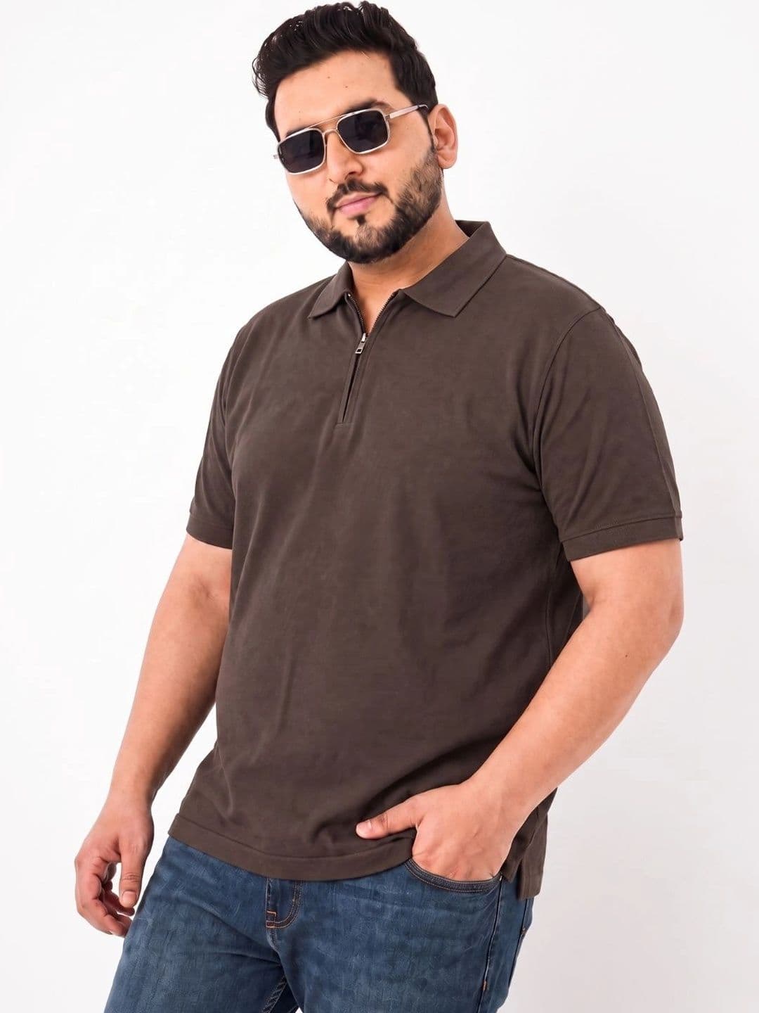 Toodle Plus Men Polo Collar T-shirt - view 1