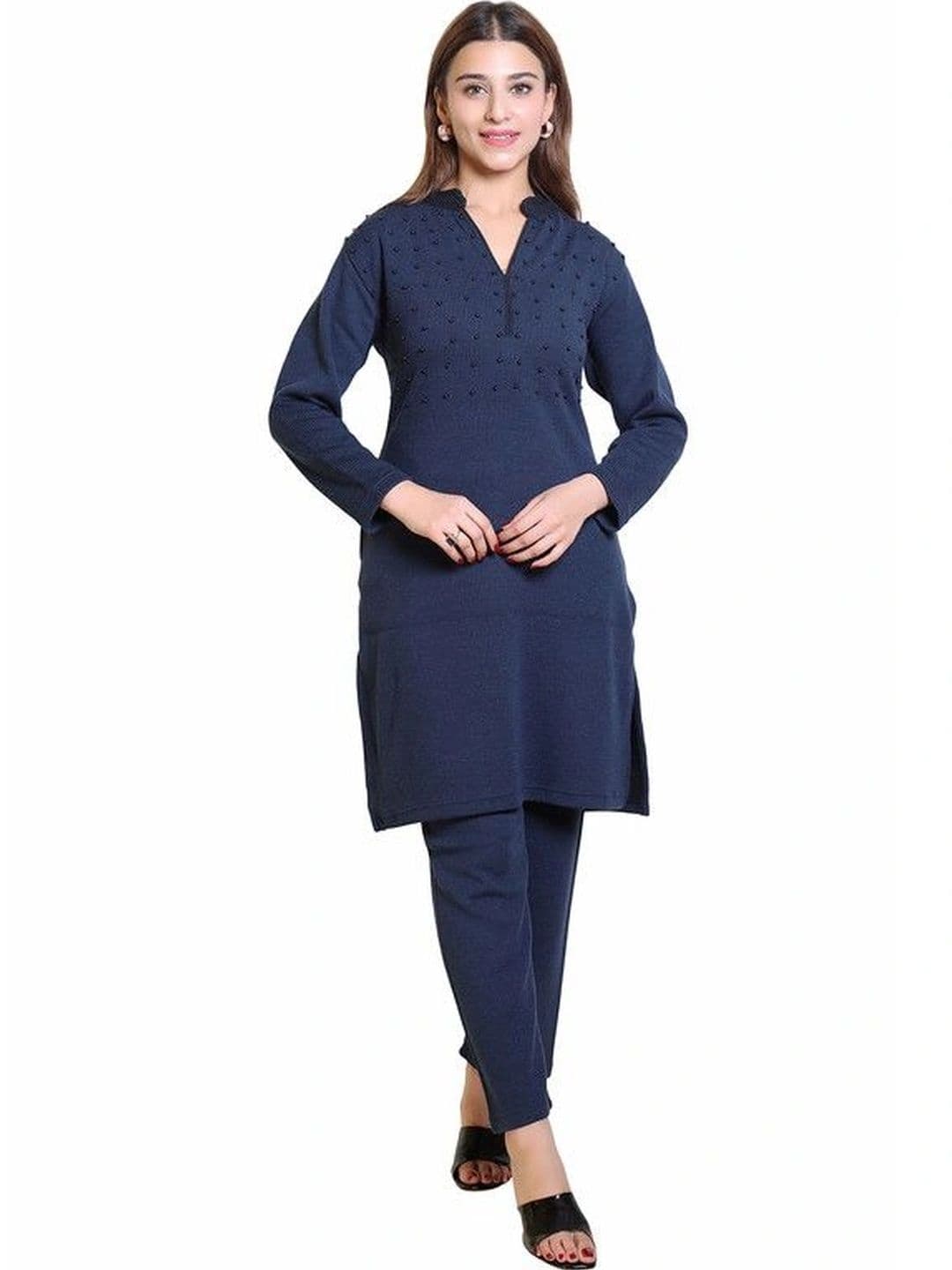 GRAND-LINE Women Regular Kurta with Trousers - view 1