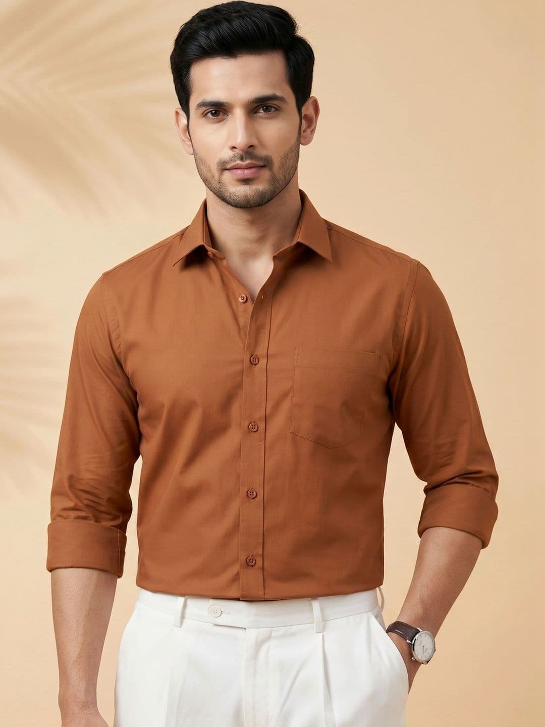 Metronaut Men Classic Slim Fit Casual Shirt - view 1