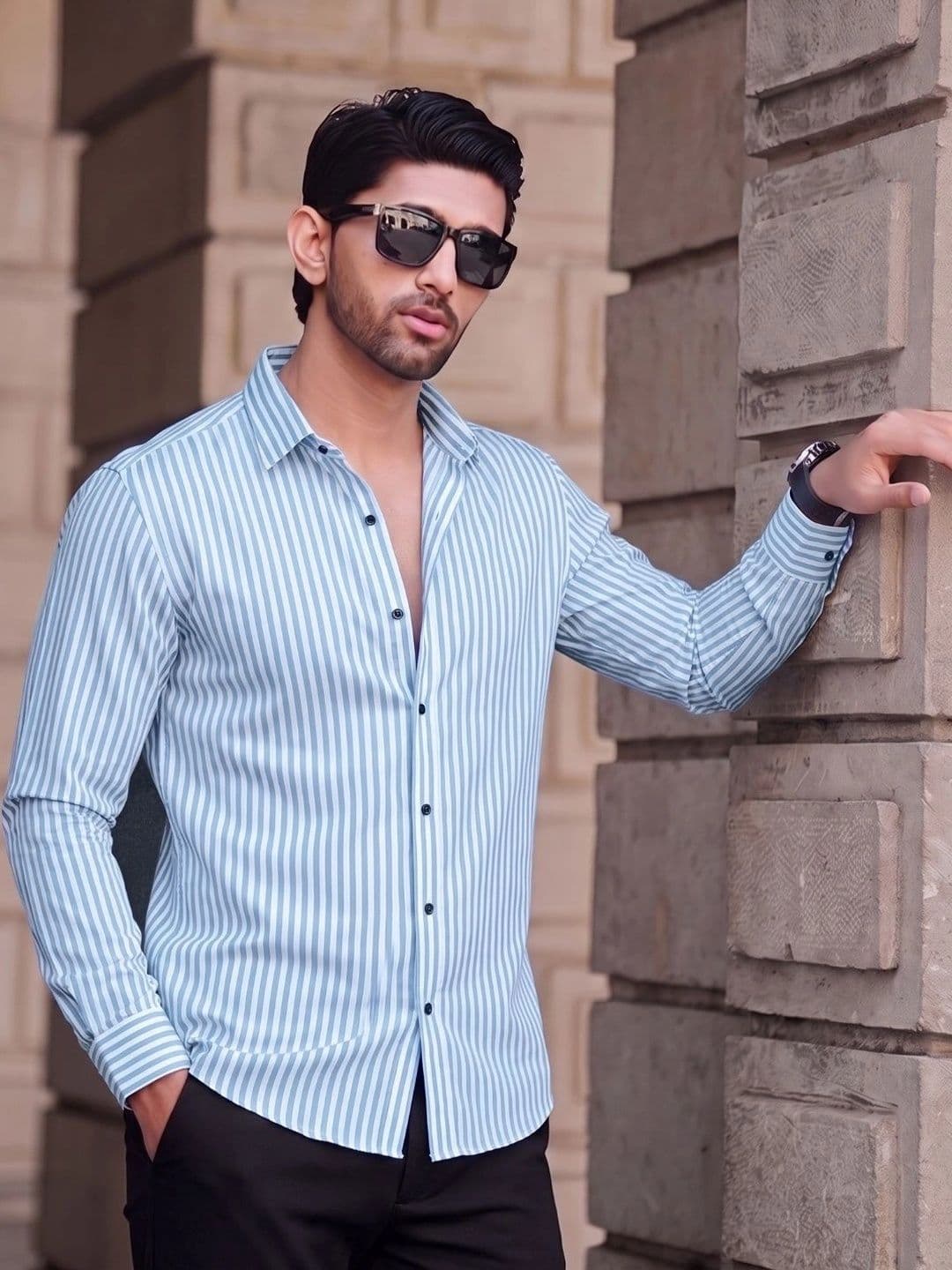 Manspire Men Striped Casual Shirt - view 1