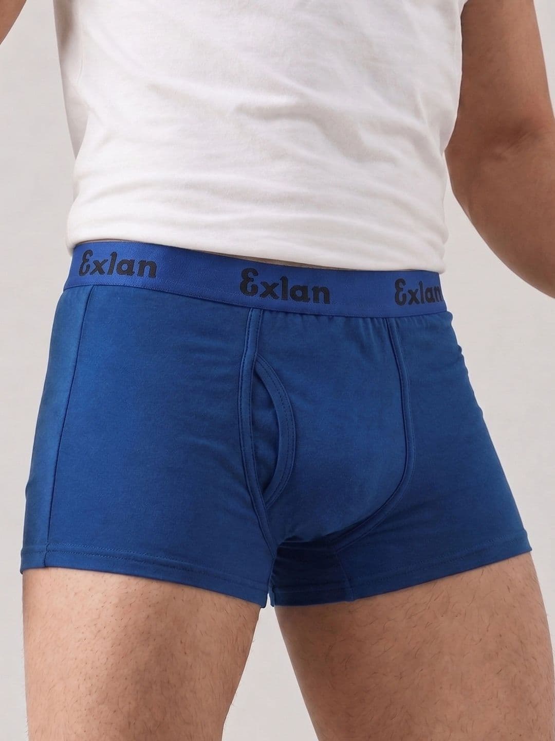 Exlan Cotton Solid Trunks - view 1