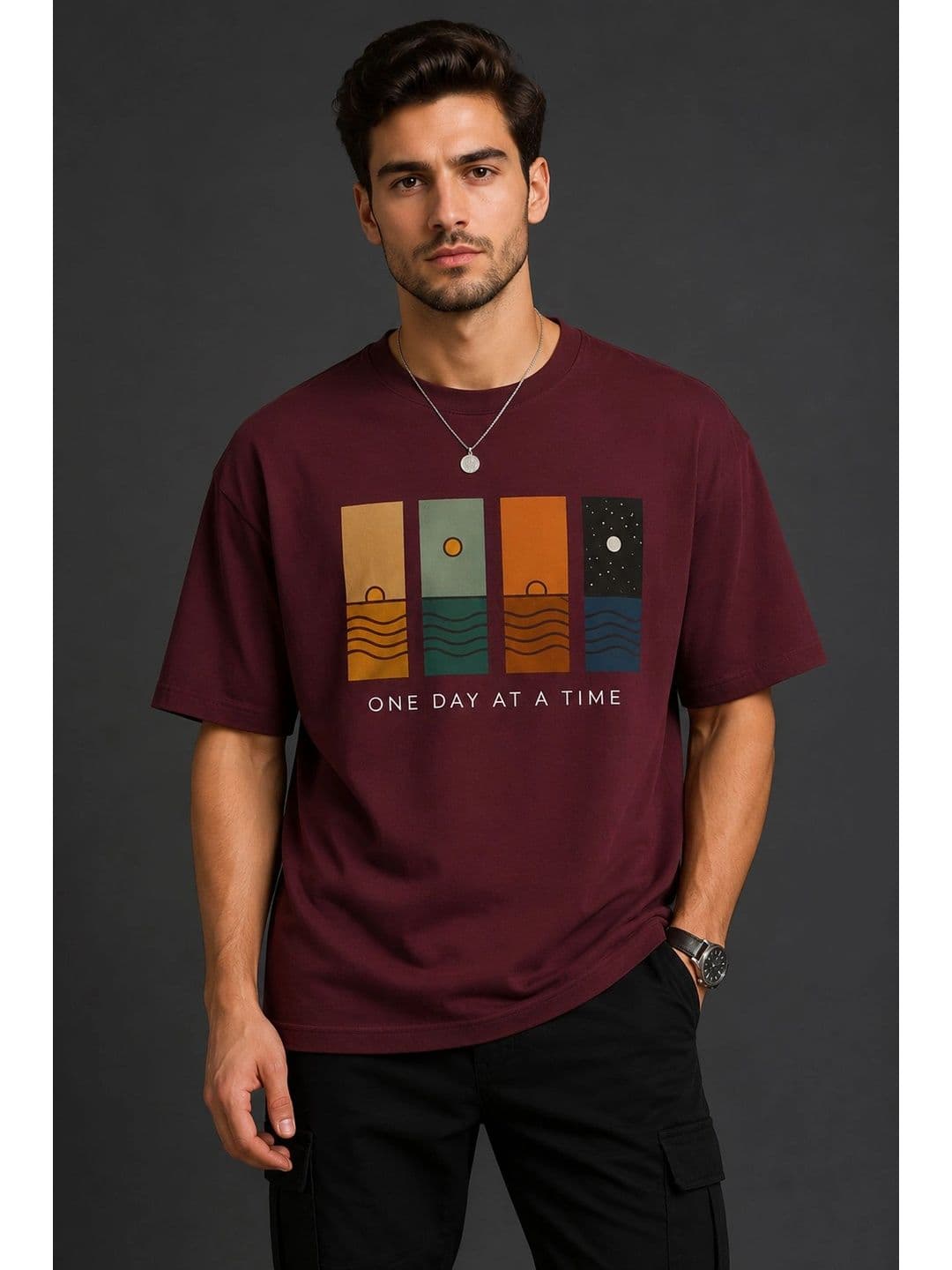 Mast & Harbour Men Printed T-shirt - view 1