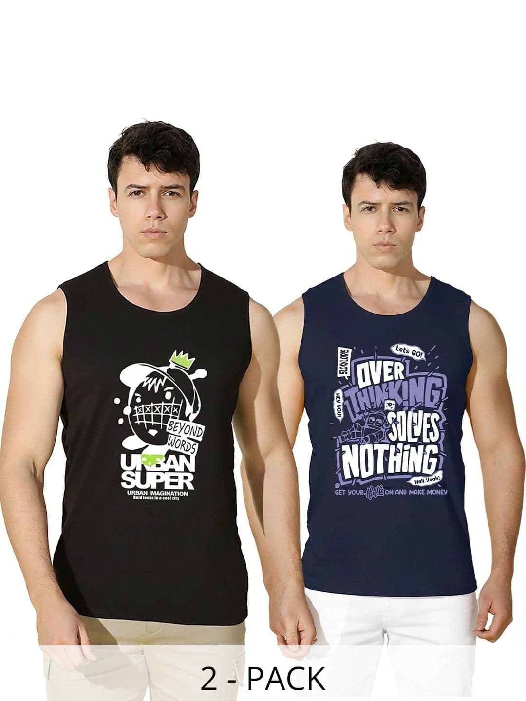 SLOWLORIS Men 2 Printed T-shirt - view 1