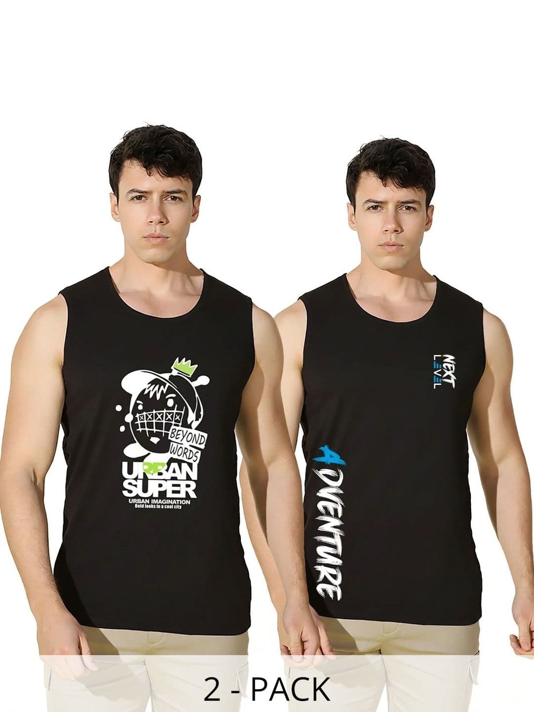 SLOWLORIS Men Typography 2 Printed T-shirt - view 1