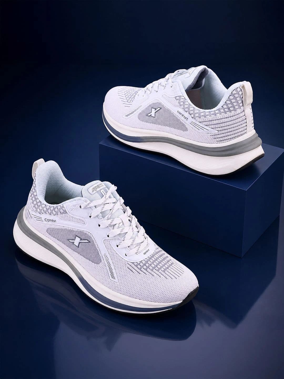 Sparx Men Mesh Running Non-Marking Shoes - view 1