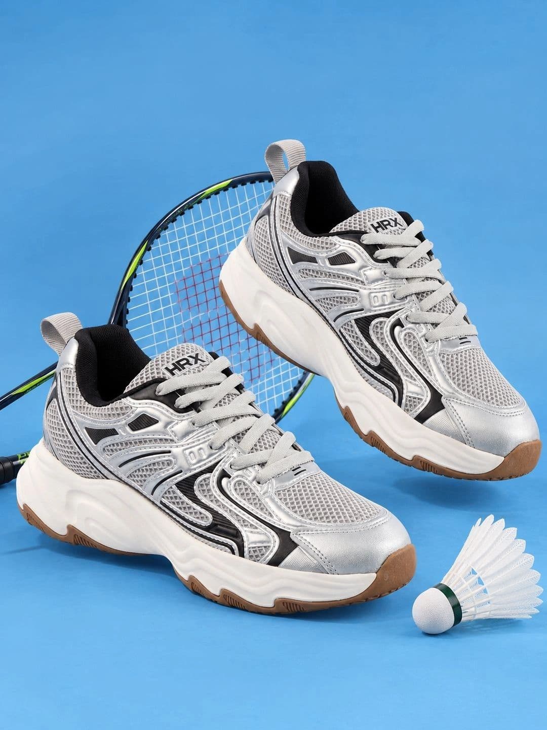 HRX by Hrithik Roshan Men Mesh Badminton Non-Marking Shoes - view 1