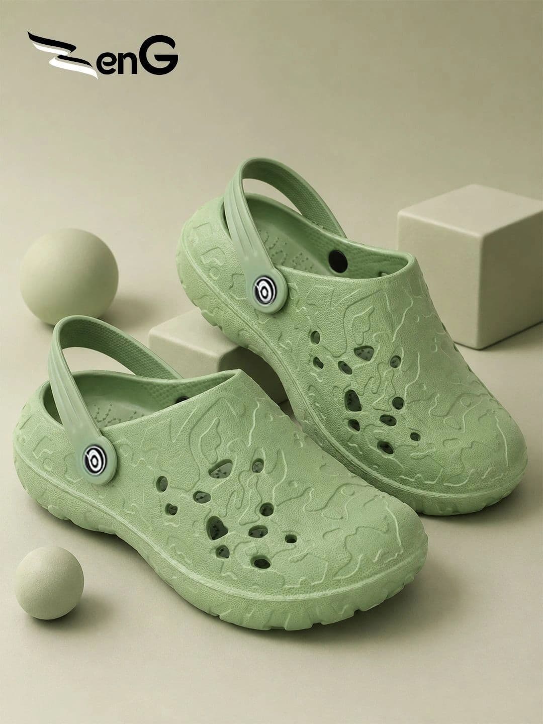 ZENG Men Rubber Clogs - view 1