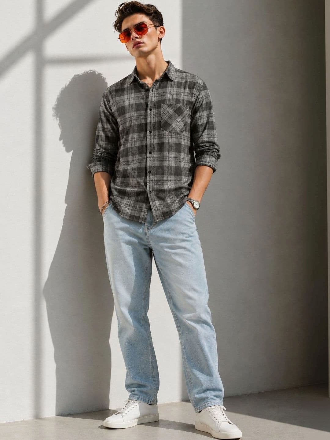 Moda Rapido Men Comfort Checked Casual Shirt - view 1
