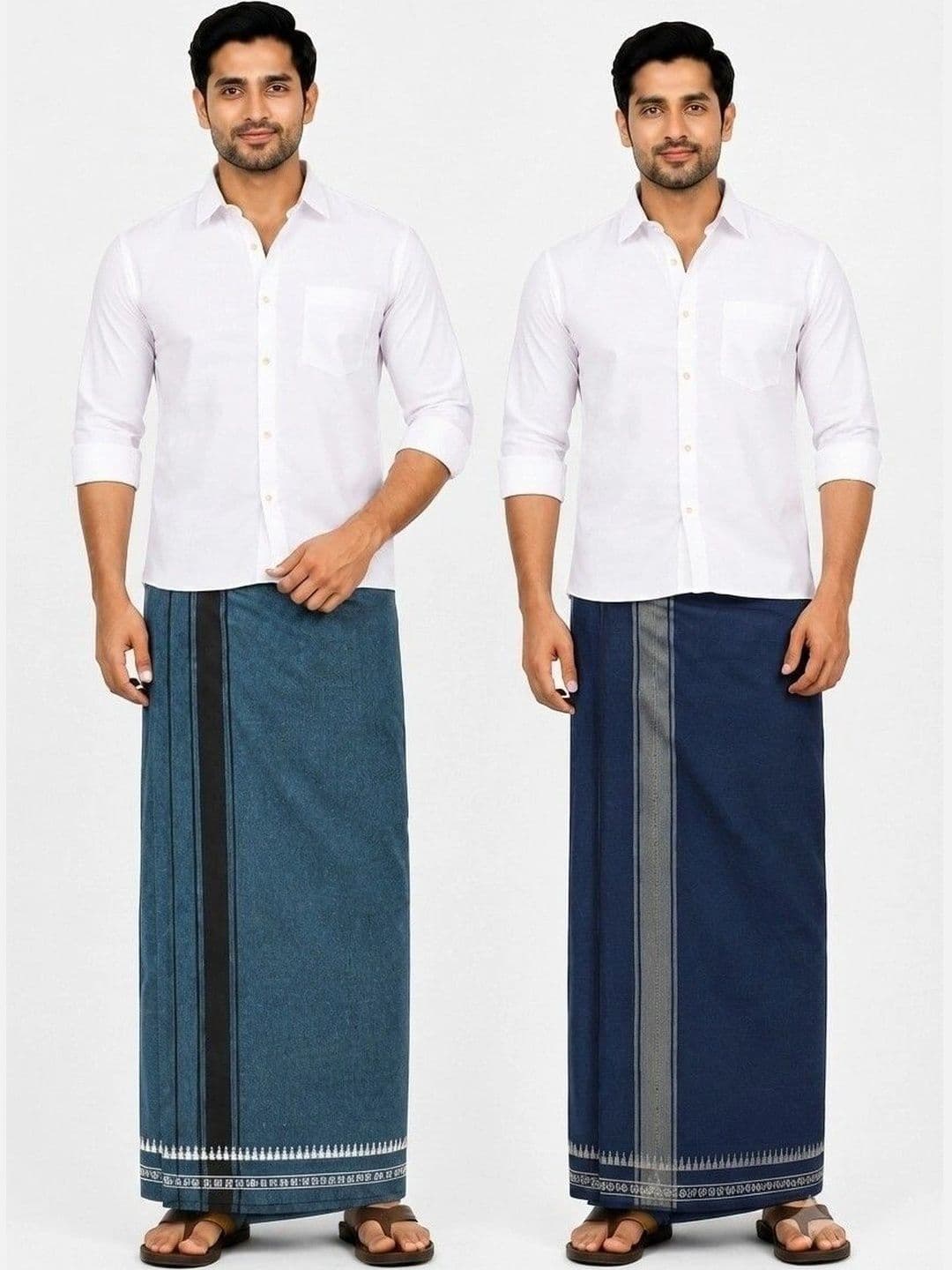 Tharunsha Elite Men Cotton Dhoti Dhotis - view 1