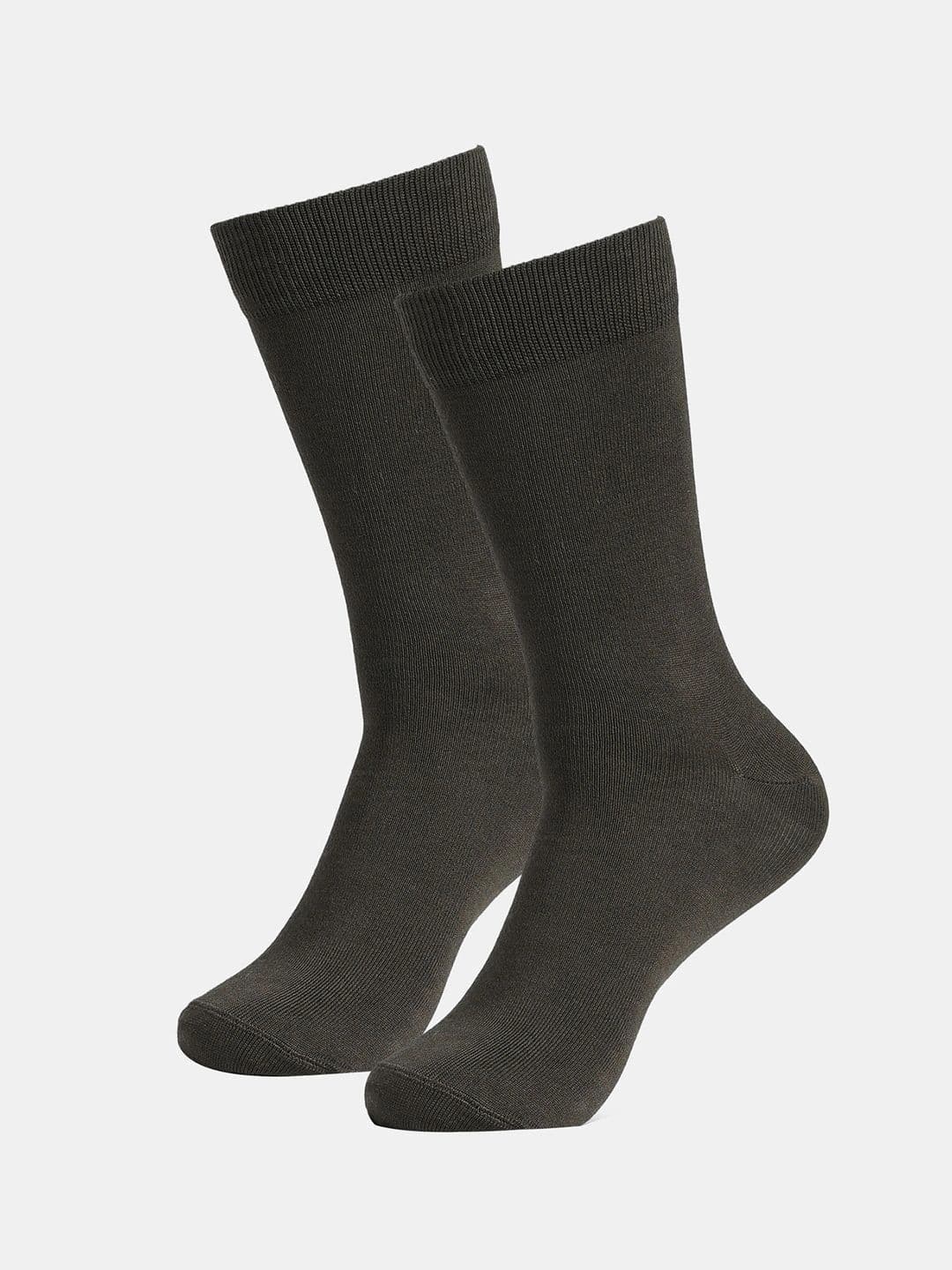 Jockey Mercerized Cotton Elastane Stretch Crew Length Socks with StayFresh Treatment -7192 - view 1