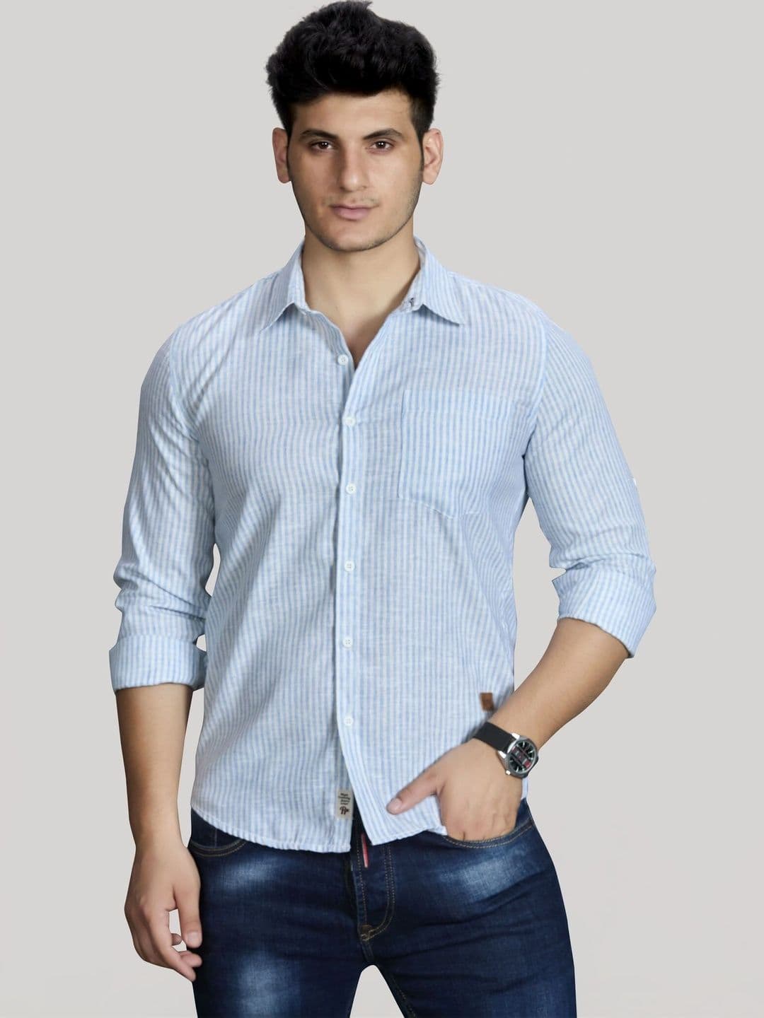 Roadster Men Striped Casual Shirt - view 1