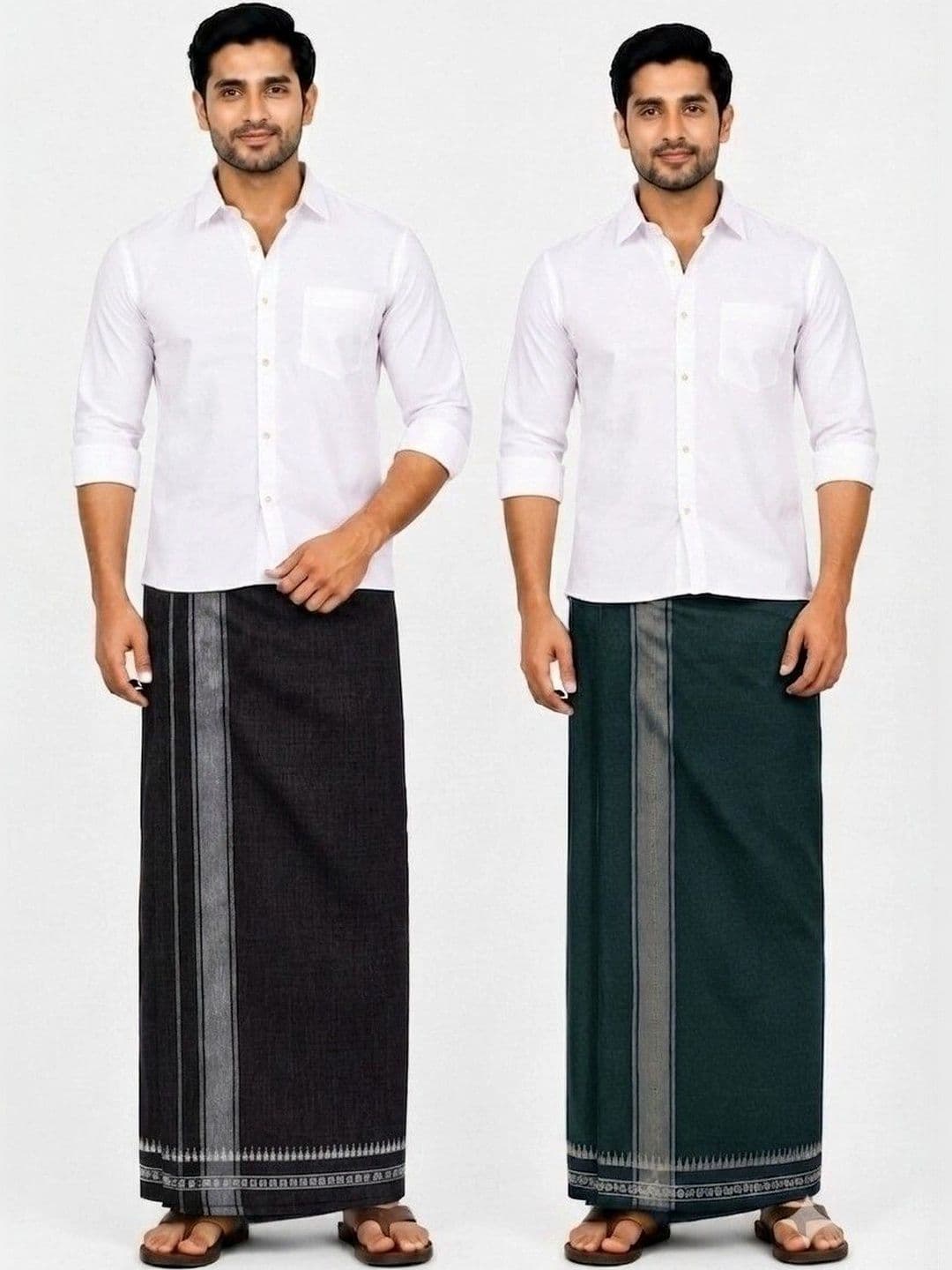 Tharunsha Elite Men Cotton Dhoti Dhotis - view 1