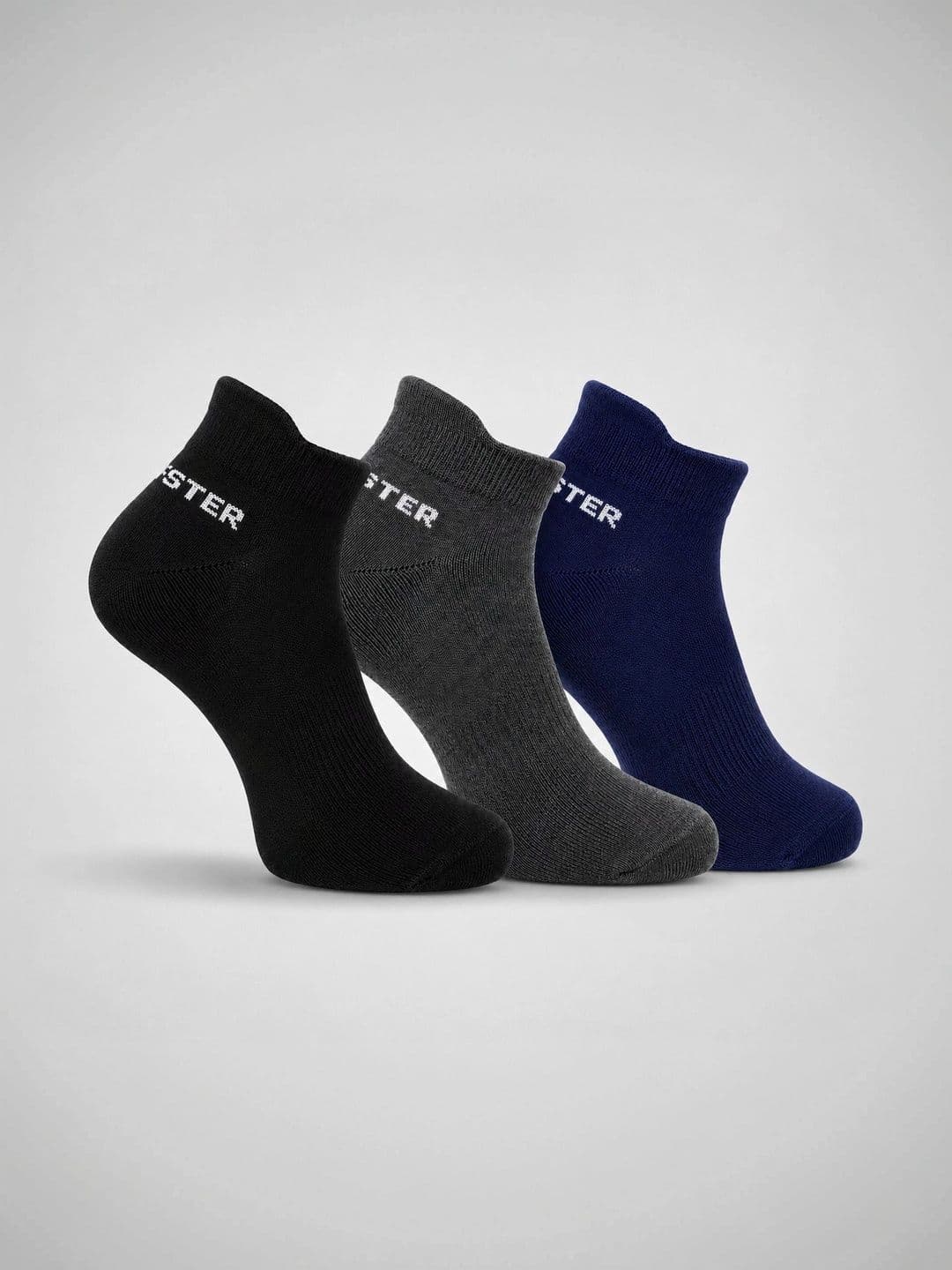 Roadster Men Pack of 3 Cotton Ankle Length Socks - view 1