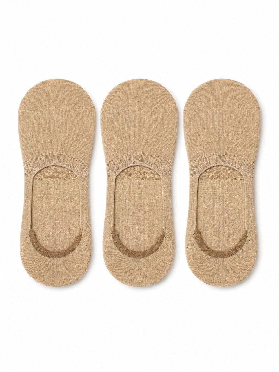 SHOPCASH Men Pack of 3 Cotton Assorted Shoe Liners Socks - view 1
