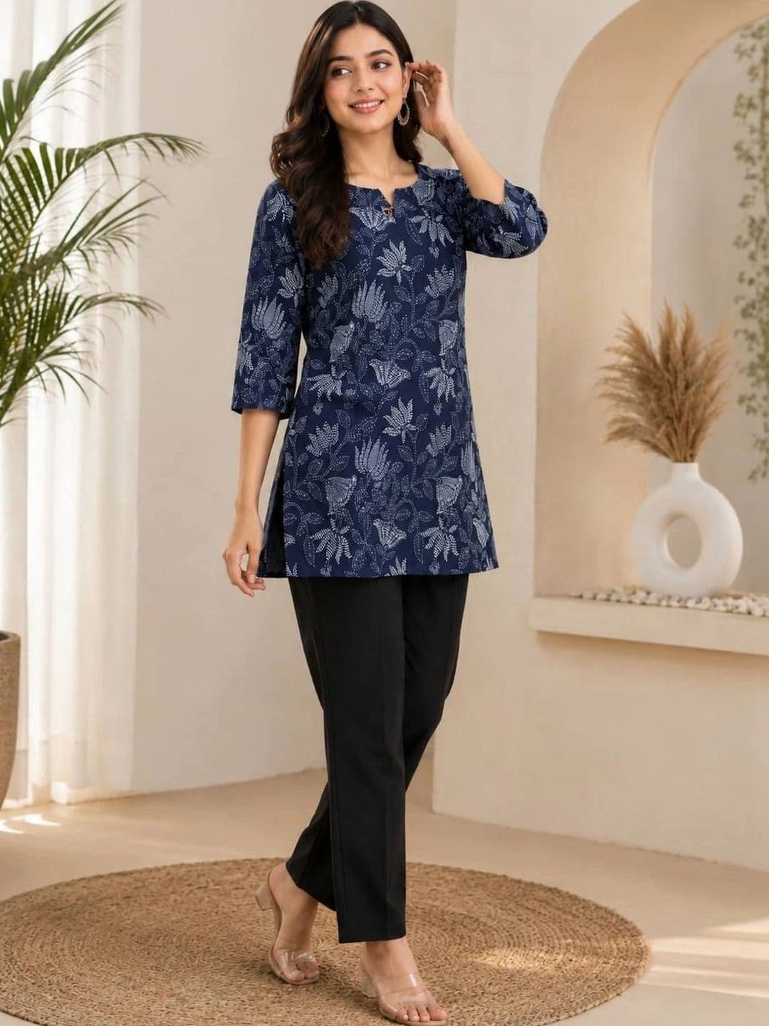 MAHALAXMI CREATION Printed Tunic - view 1
