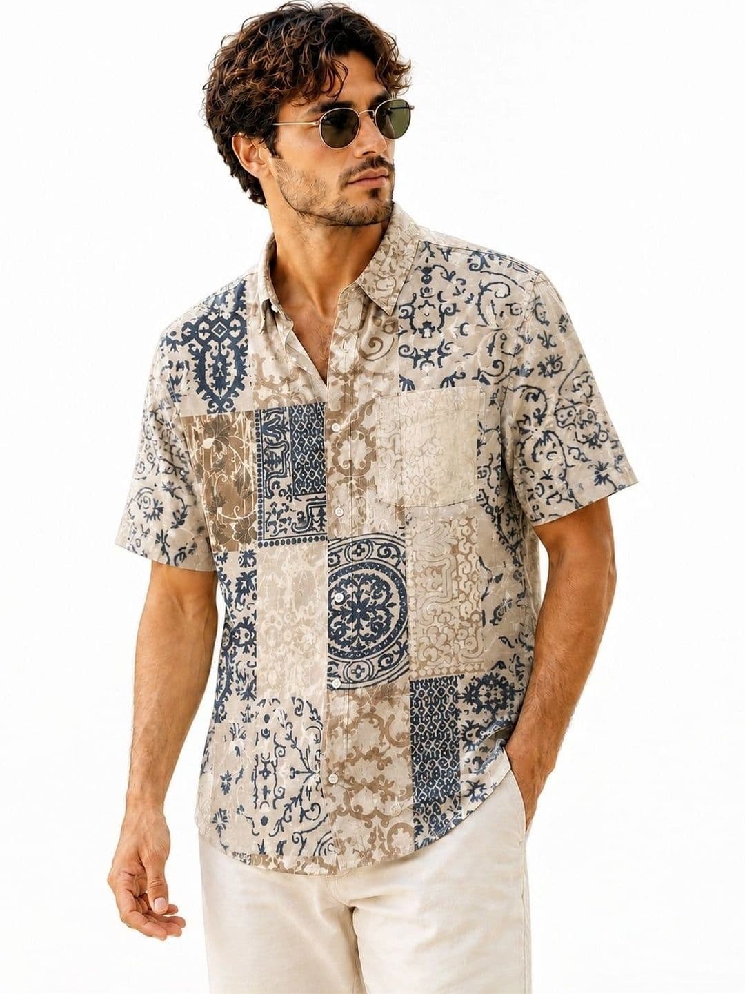 DIGIMI Men Comfort Floral Printed Casual Shirt - view 1