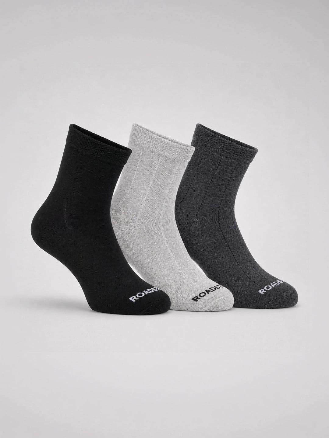 The Roadster Lifestyle Co. Men Pack of 3 Cotton Patterned Above Ankle Socks - view 1