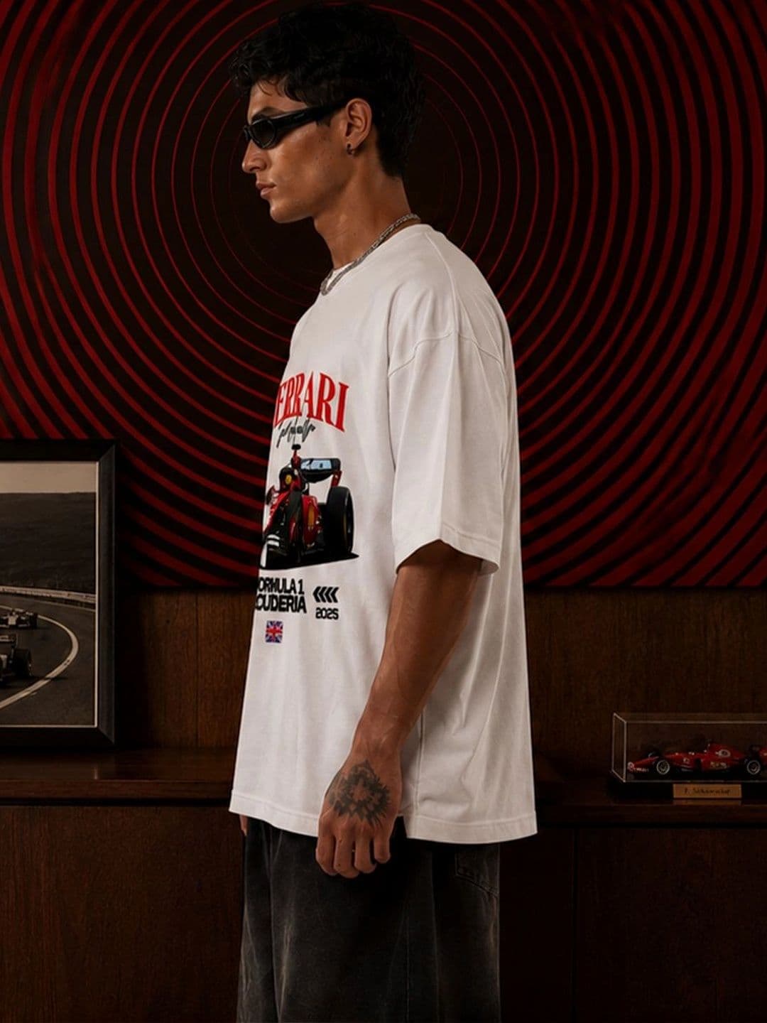 HERE&NOW Men Graphic Printed T-Shirt - view 1