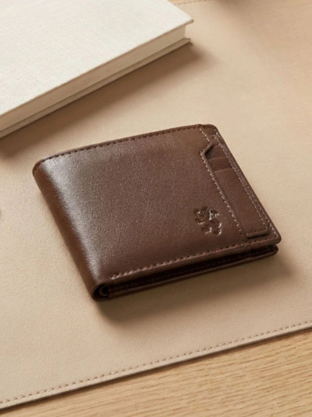 Red Tape Men Textured Leather Two Fold Wallet - view 1