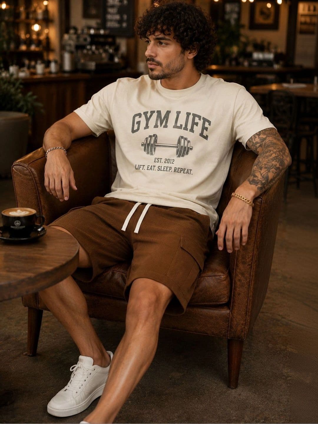 SWADESI STUFF Men Training or Gym Cargo Shorts - view 1