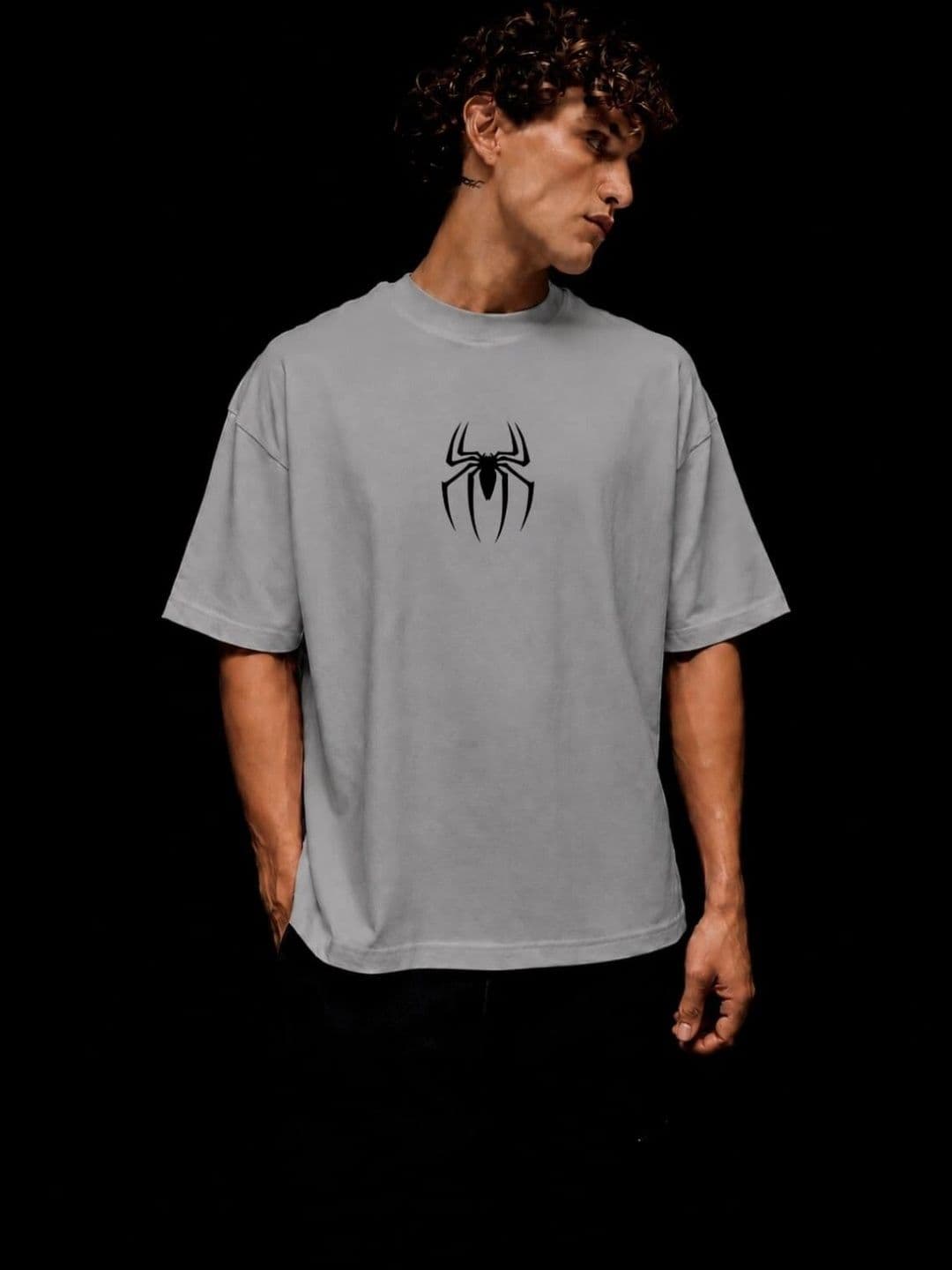 Kook N Keech Men Printed Drop-Shoulder Sleeves T-shirt - view 1