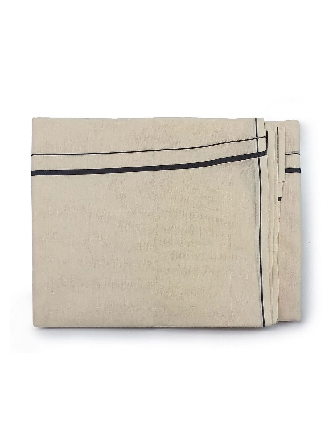 Kalachar Men Striped Cotton Dhoti Dhotis - view 1