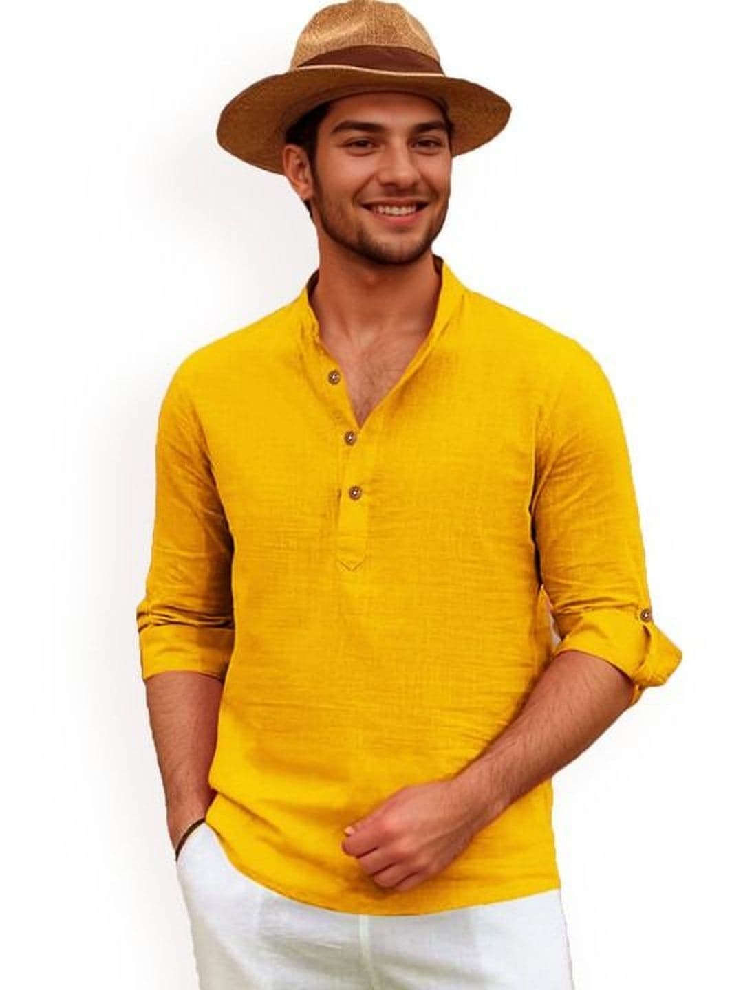 PRINTINDIA Men Pathani Kurta - view 1