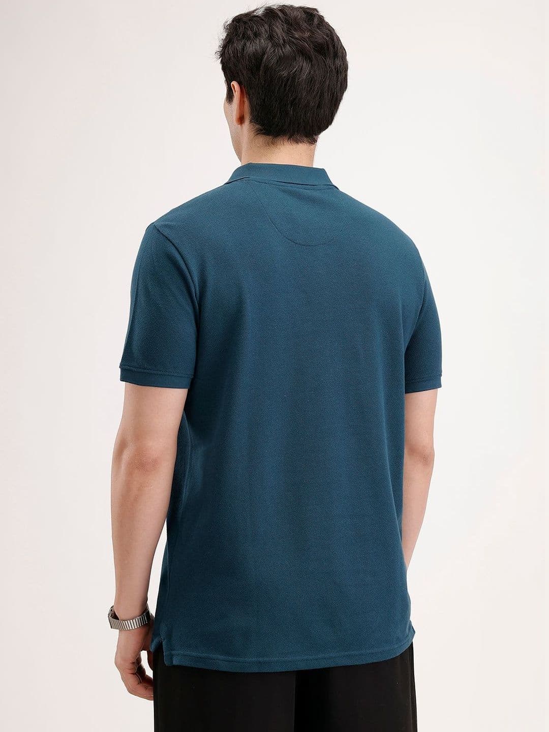 WROGN Men Polo Collar Slim Fit T-shirt - view 1