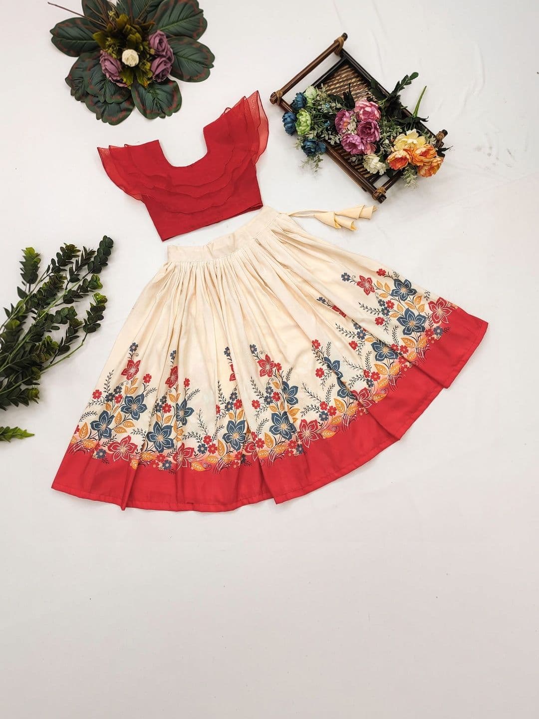 DRISHIV ENTERPRISE Girls Ready to Wear Lehenga & - view 1