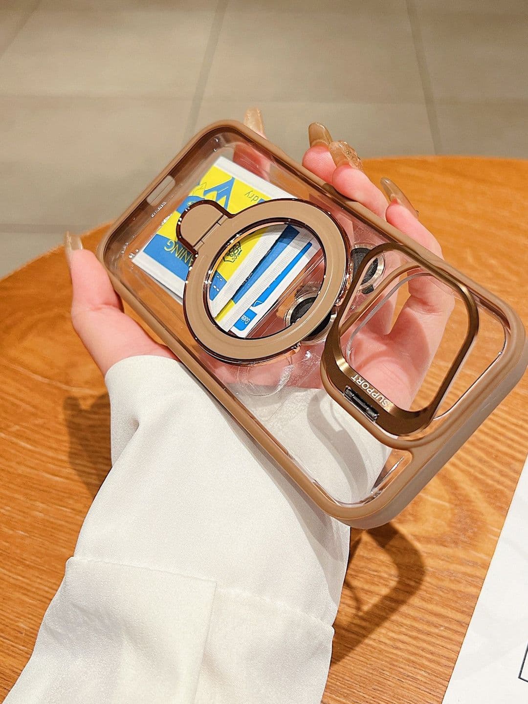 Luxury Kase Solid Printed iPhone 17 Back Case Mobile Accessories