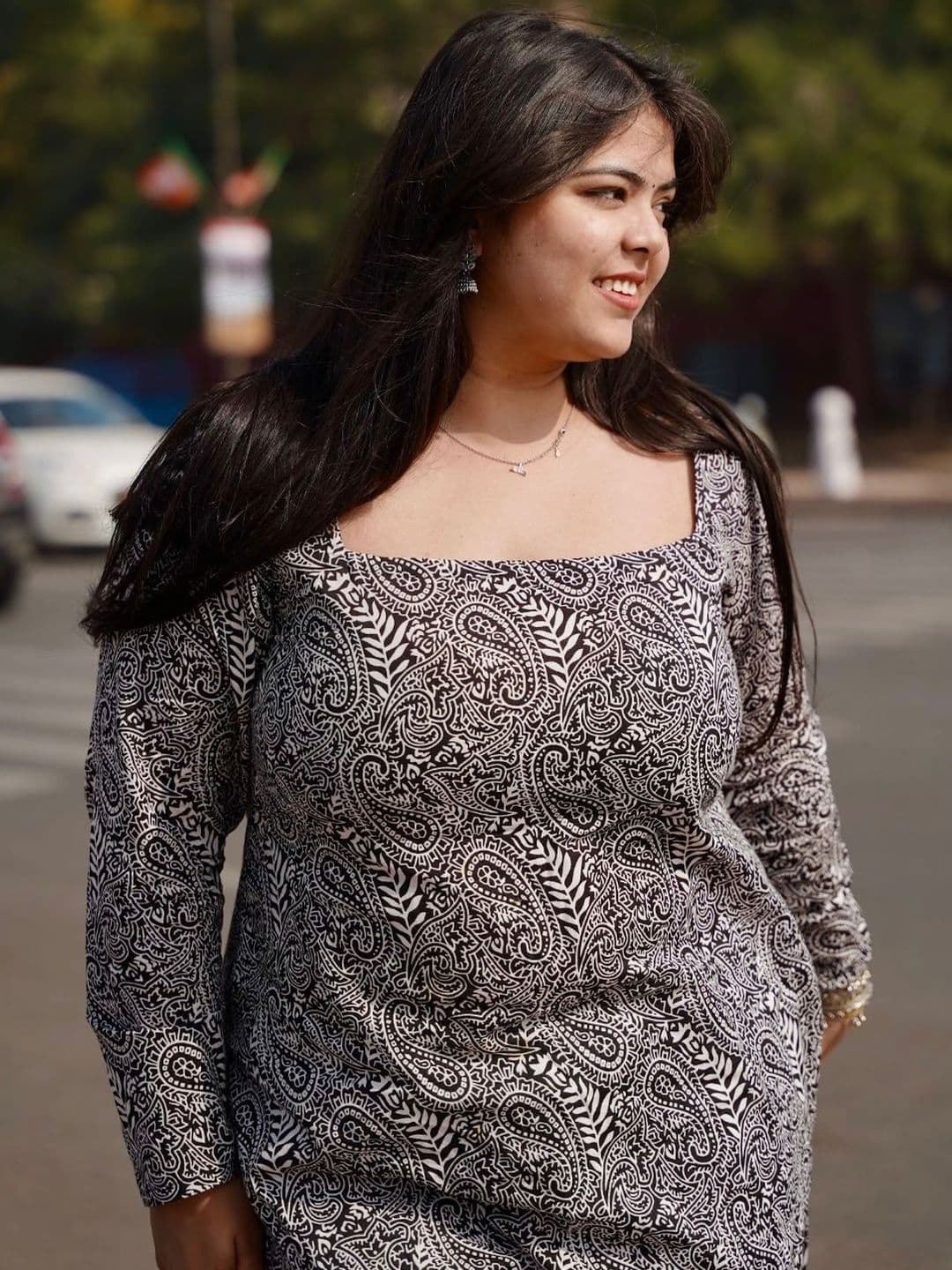 RAJAM Women Floral Yoke Design Cotton Kurta - view 1