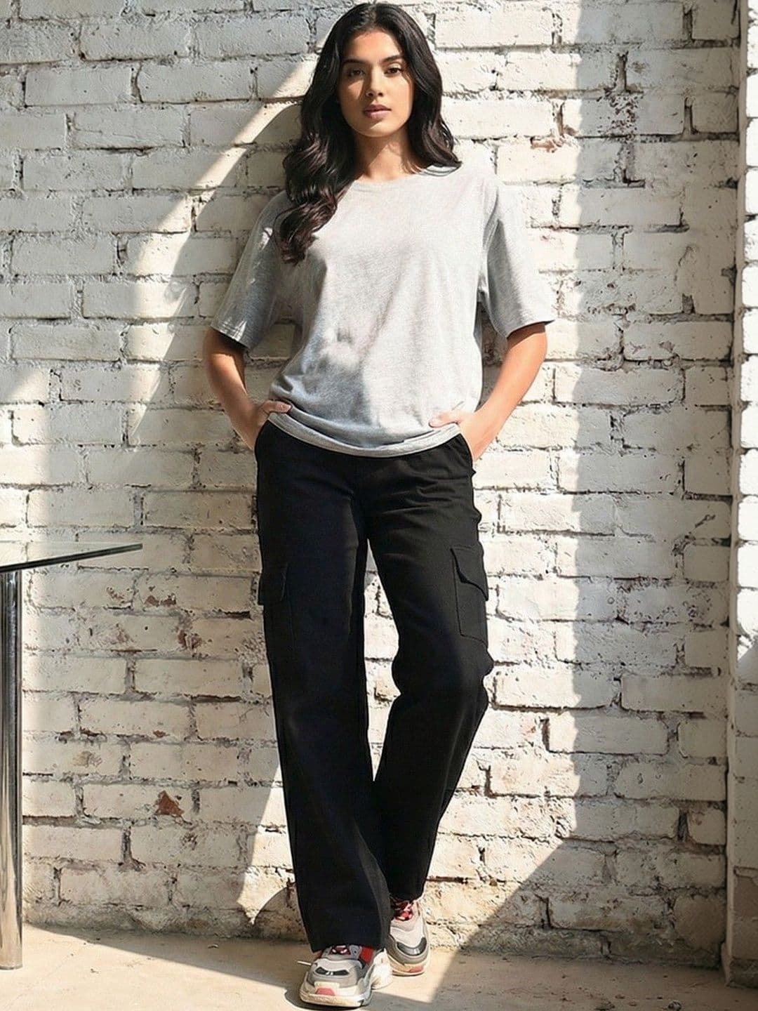 Encrypt Women Classic Straight Fit Mid-Rise Stretchable Jeans - view 1