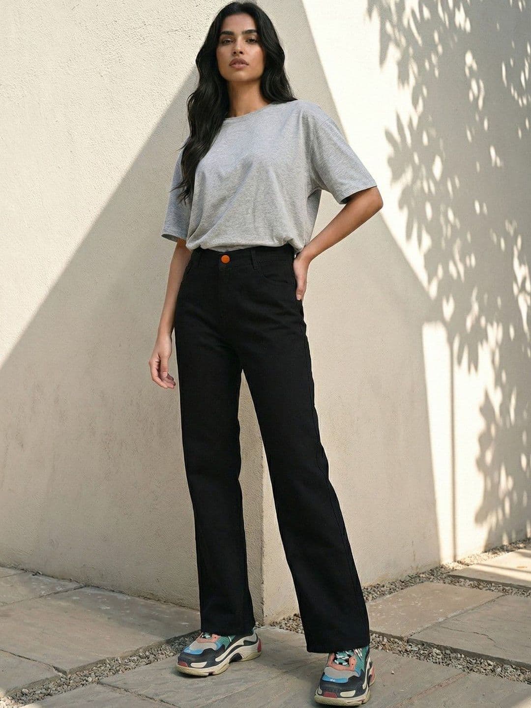 Encrypt Women Classic Regular Fit Mid-Rise Stretchable Jeans - view 1