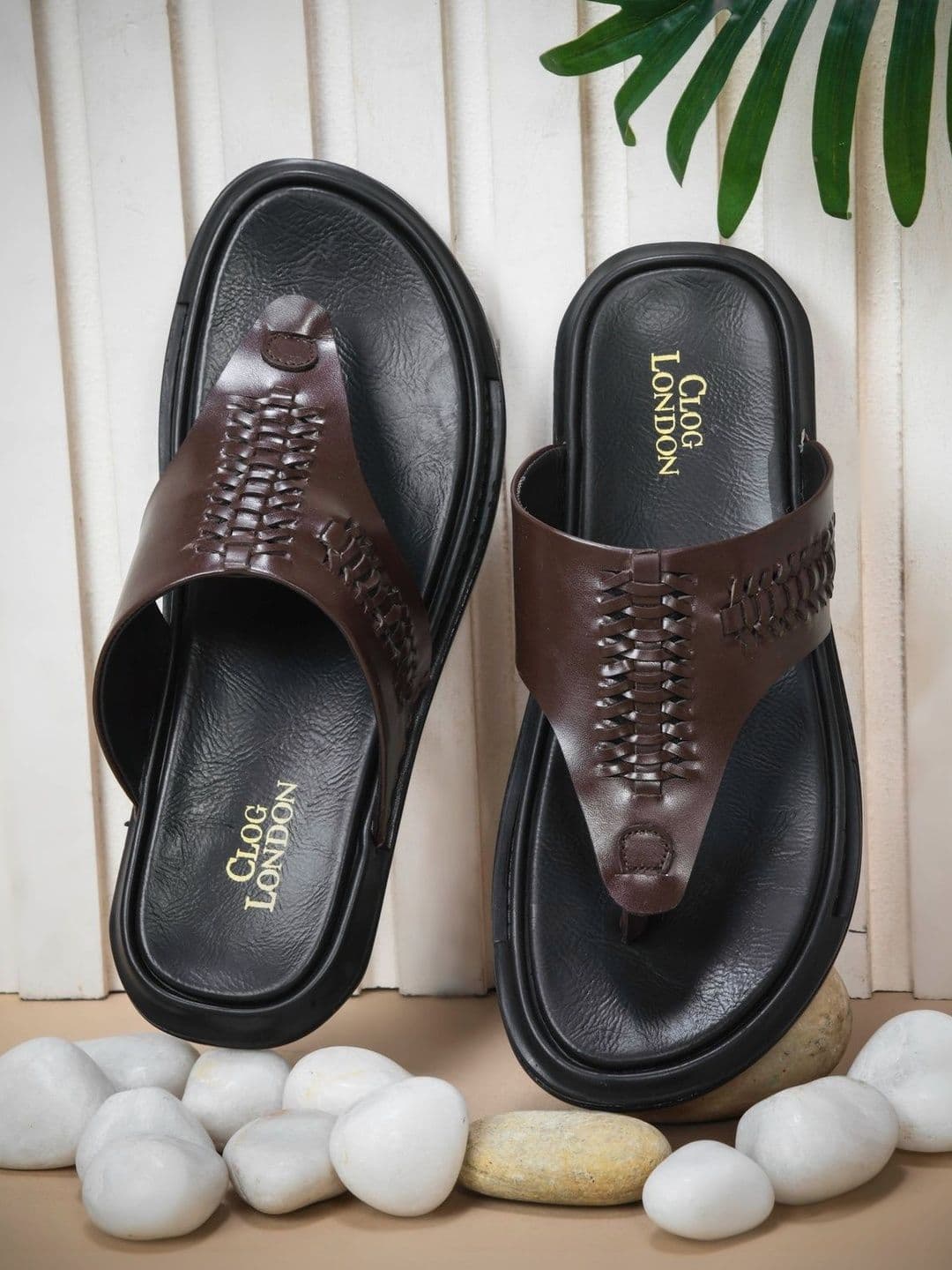 CLOG LONDON Men Leather Comfort Sandals - view 1