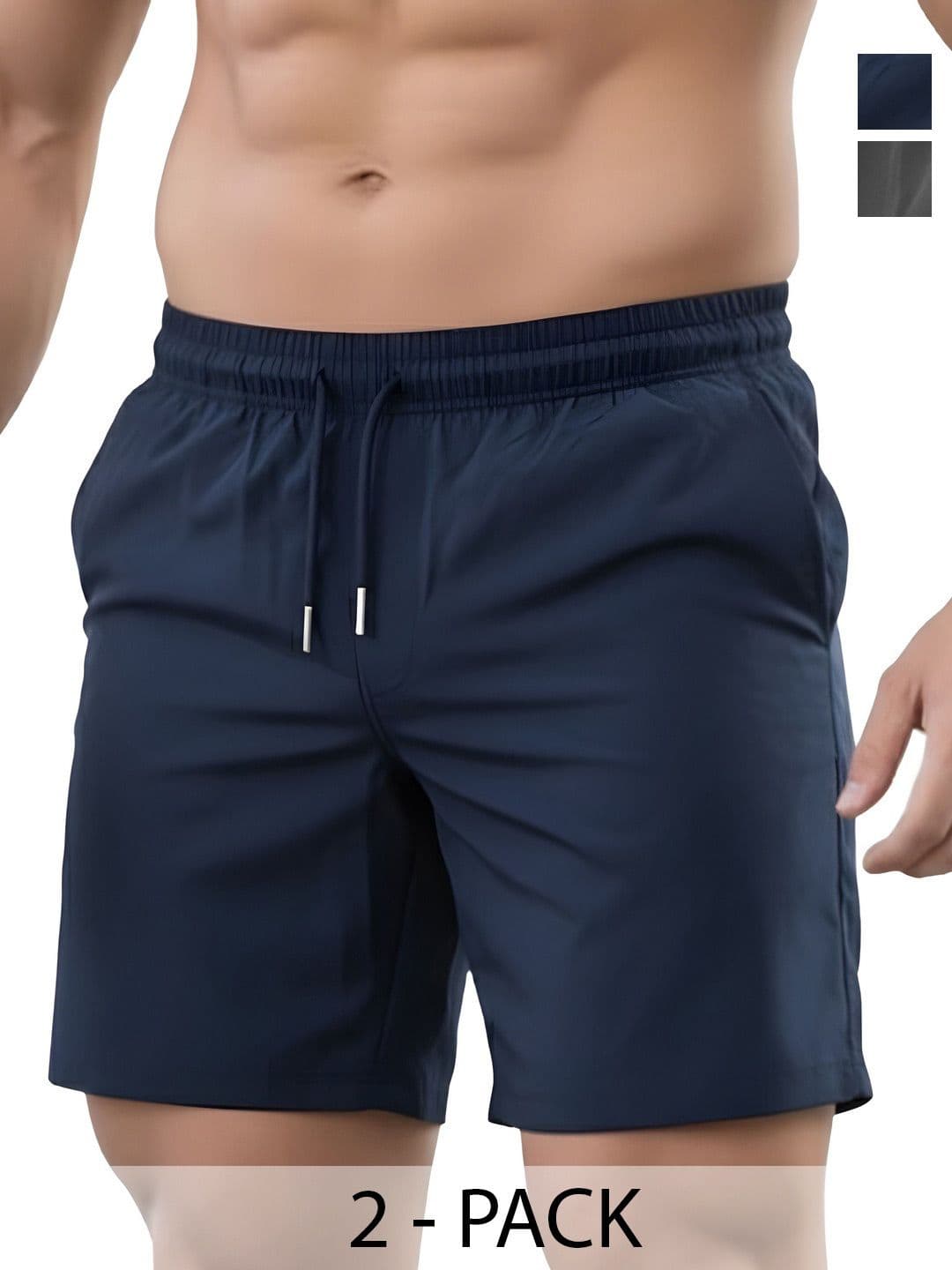 BELTLY Men High-Rise Sports Shorts - view 1