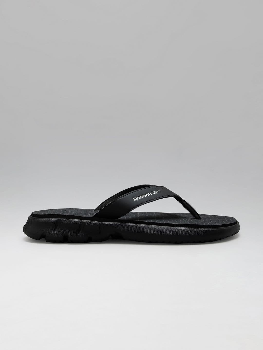 Reebok Men Brand Logo Printed Thongs Flip Flops - view 1