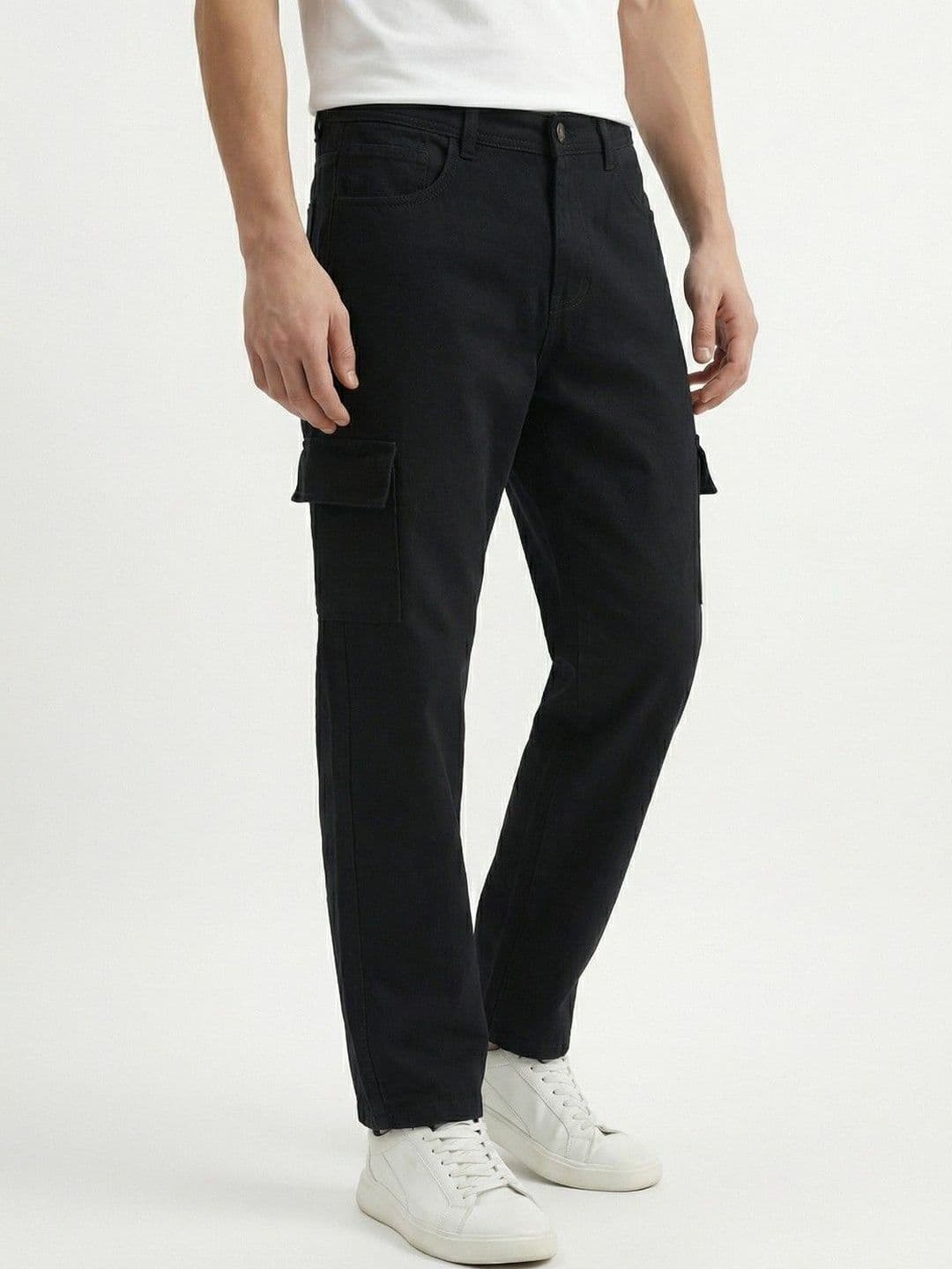 glitchez Men Classic Regular Fit Mid-Rise Stretchable Jeans - view 1