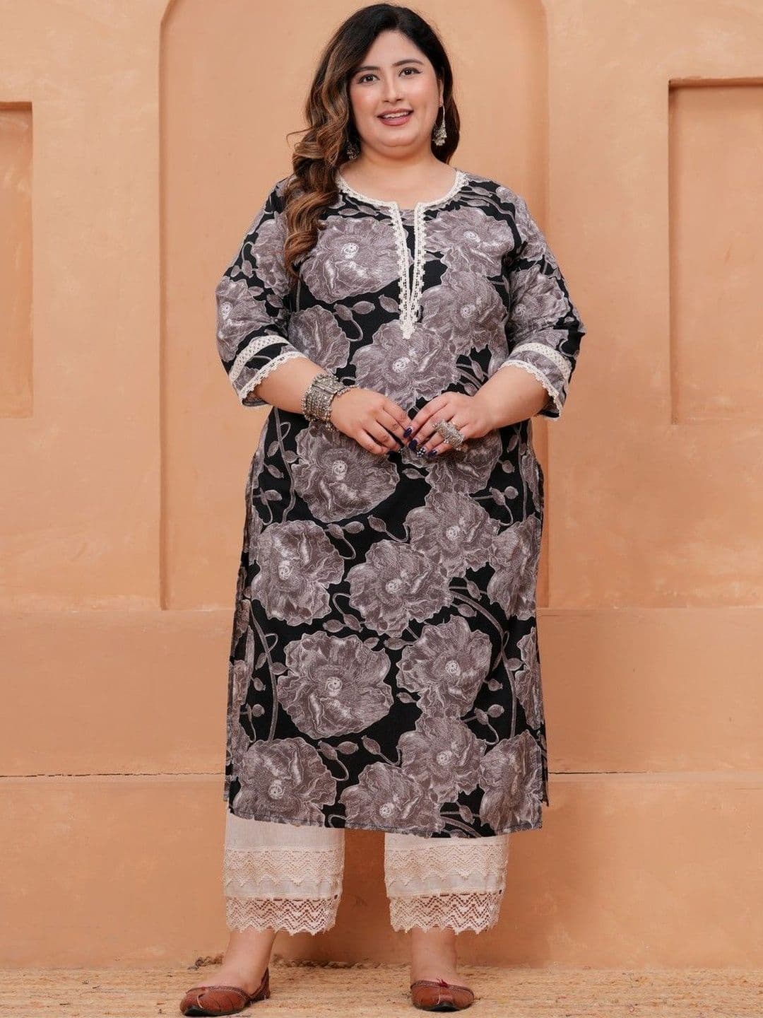 LABULY Women Floral Printed Floral Kurta - view 1