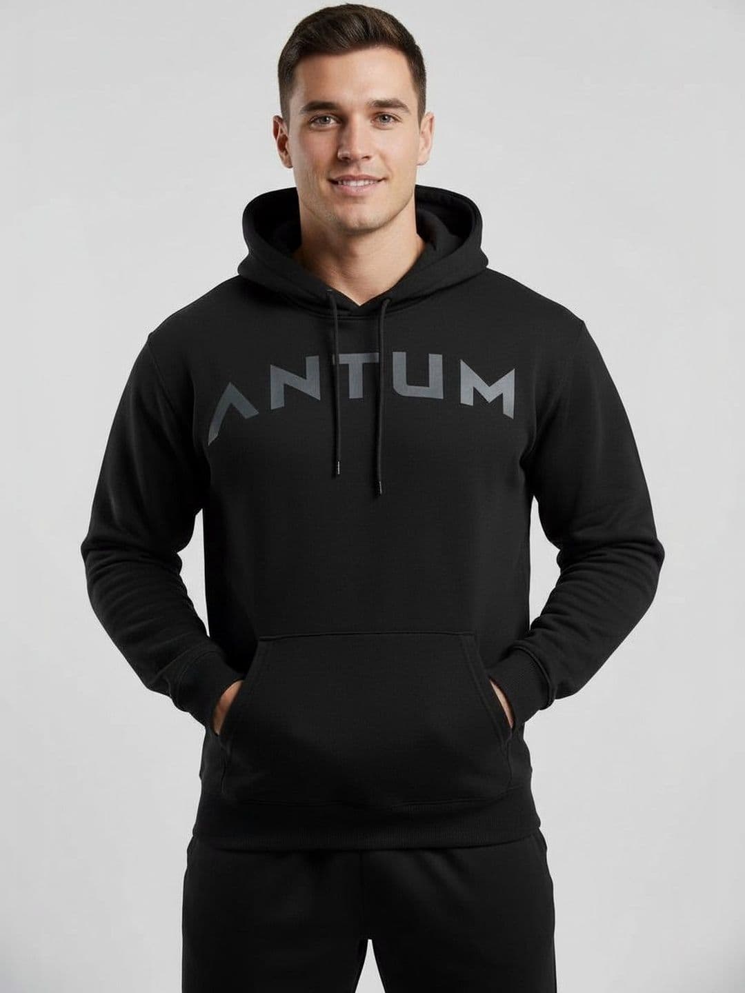 ANTUM Men Typography Outdoor Knitted Jacket - view 1