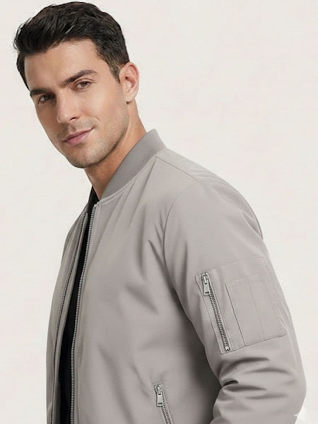 MIA FASHION Men Lightweight Bomber Jacket - view 1