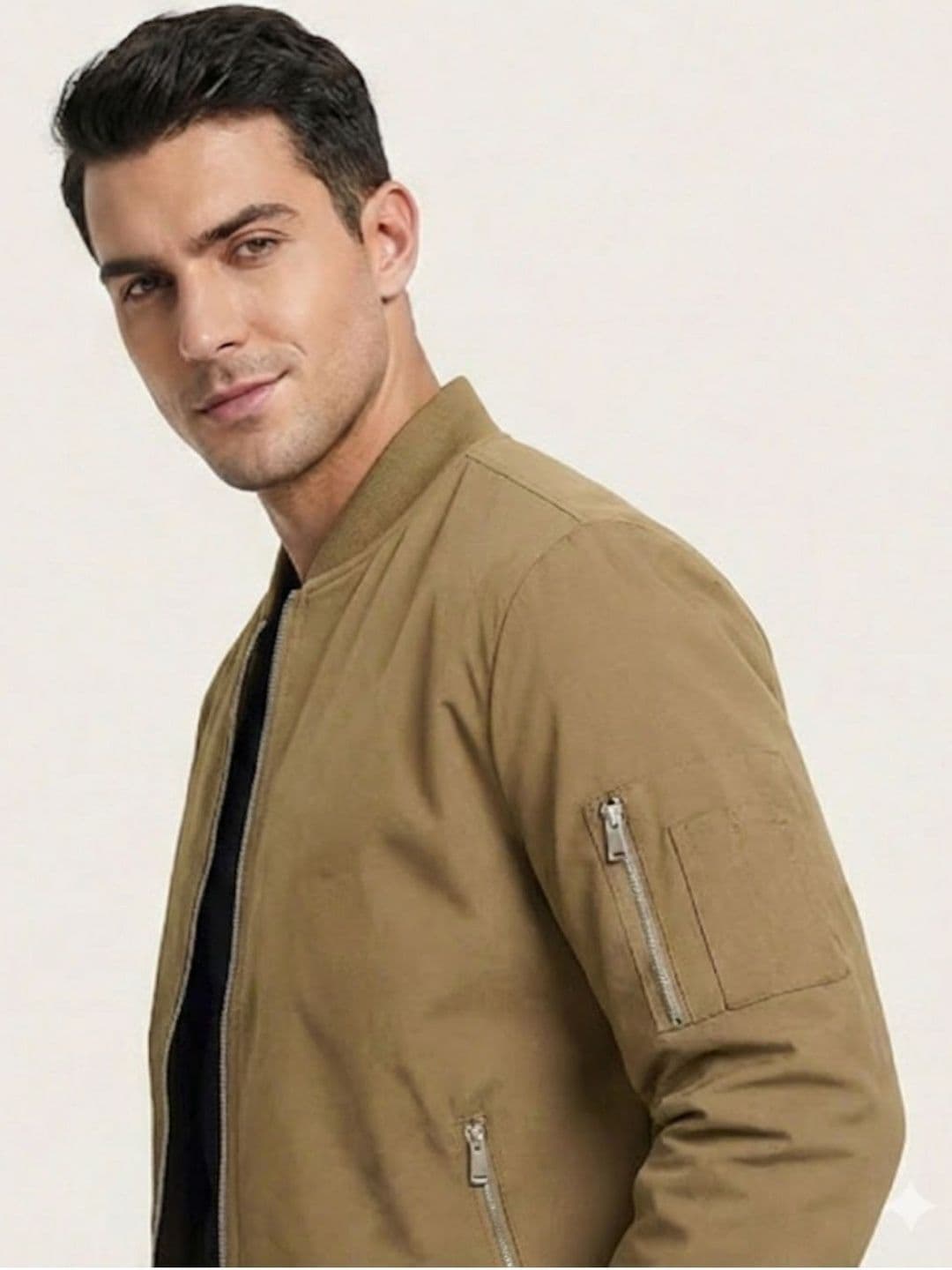 MIA FASHION Men Lightweight Bomber Jacket - view 1