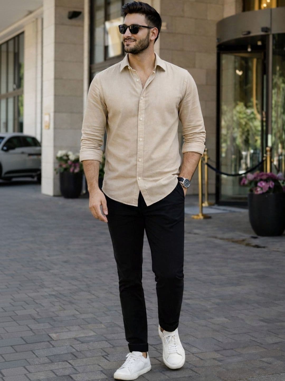 HERE&NOW Men Comfort Casual Shirt - view 1