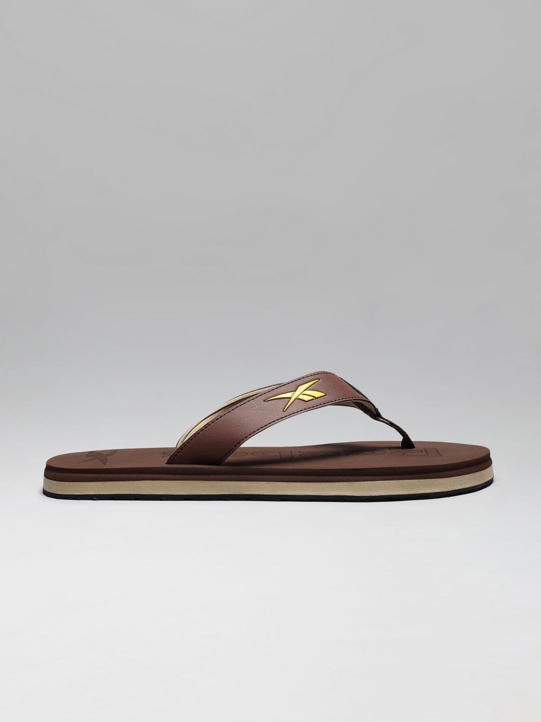 Reebok Men Brand Logo Printed Thongs Flip Flops - view 1