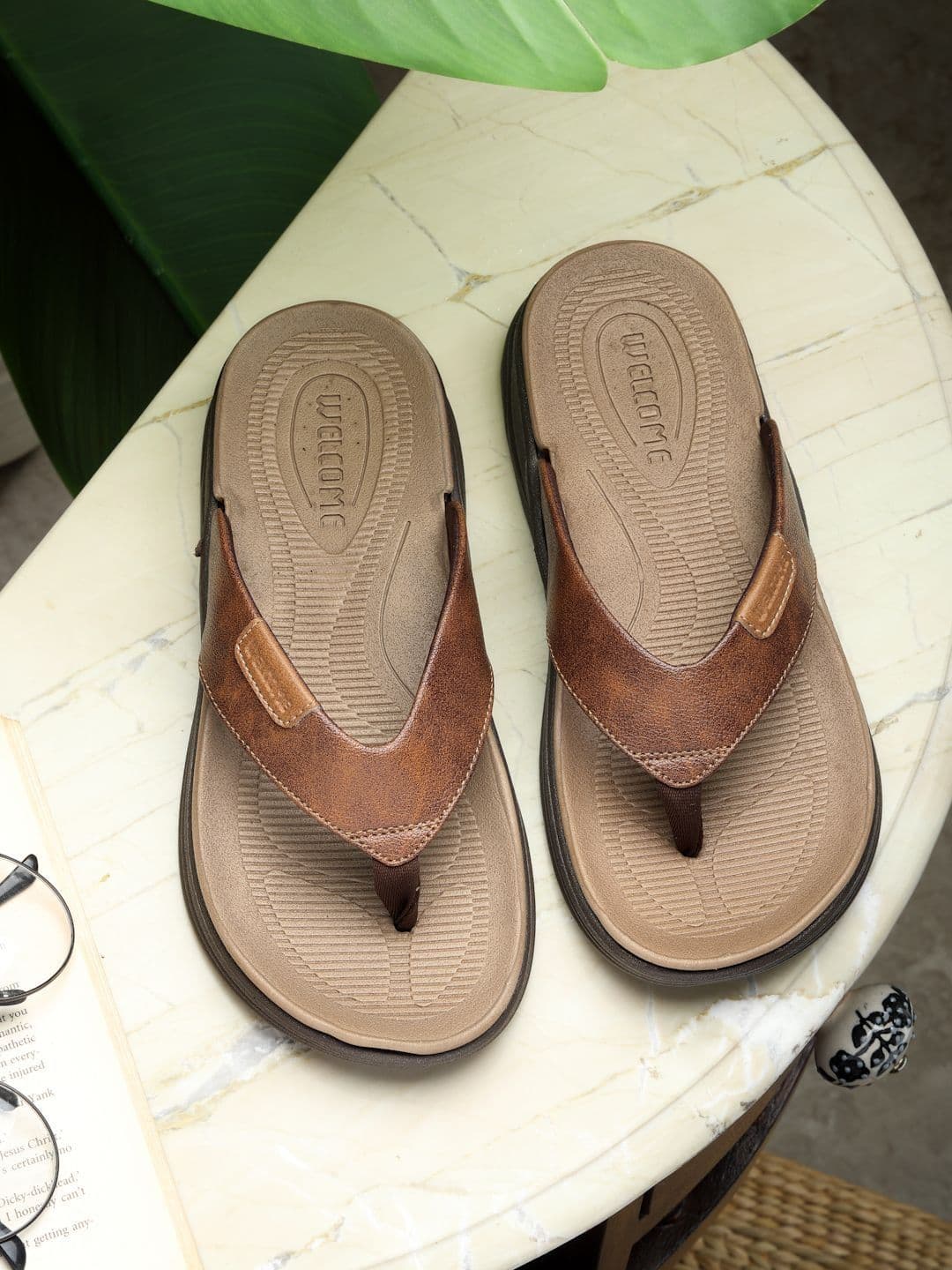 WELCOME Men Thong Flip-Flops - view 1