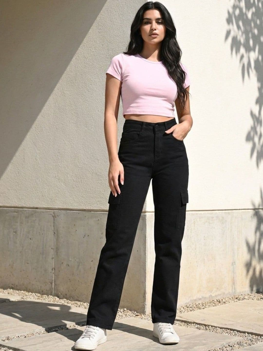 Encrypt Women Classic Regular Fit Mid-Rise Stretchable Jeans - view 1