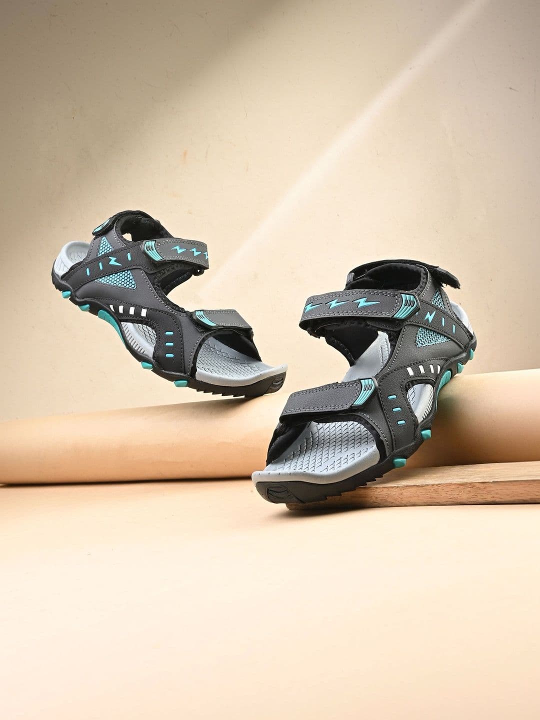 The Roadster Lifestyle Co Men Velcro Sports Sandals - view 1